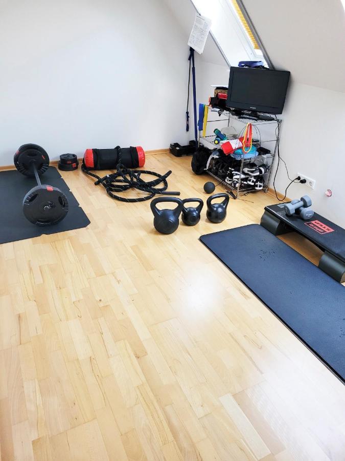 Wohnung Zwischen Nord- Und Ostsee Mit Fitnessraum Ostenfeld  Bagian luar foto